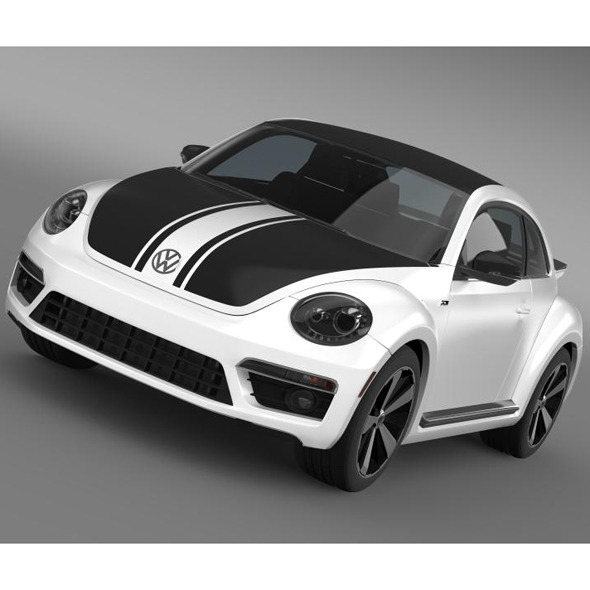 VW Beetle GSR 2013 - 3DOcean Item for Sale