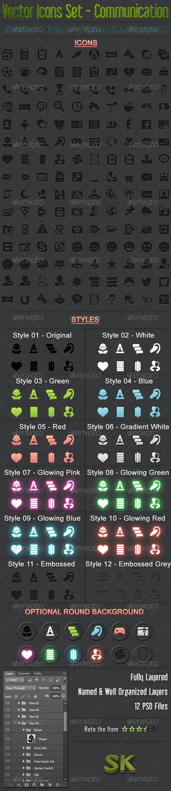 150 Vector Icons Communication 150 Vector Icons Communication