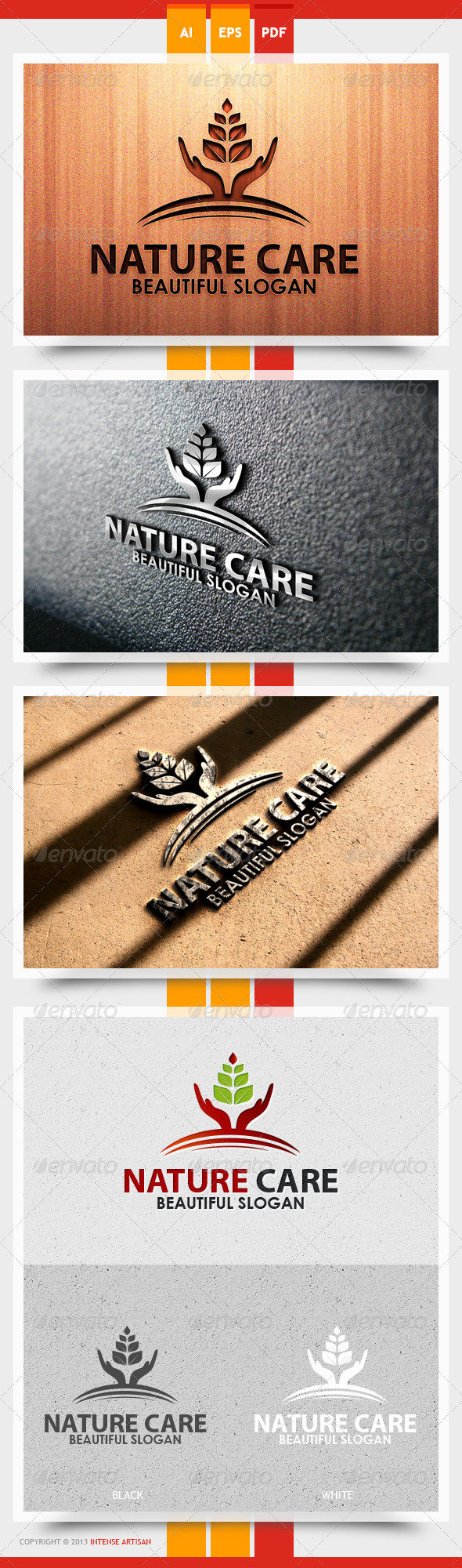 Nature Care Logo Template Nature Care Logo Template