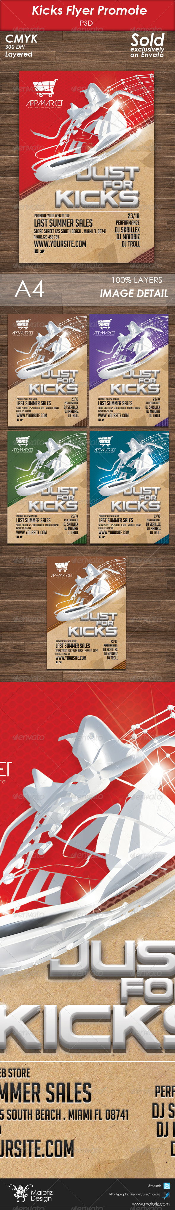 Kicks Flyer Template Kicks Flyer Template