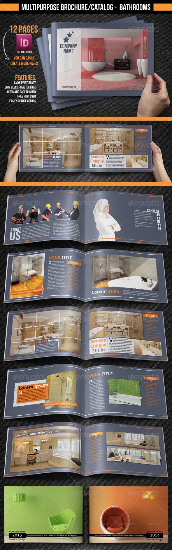 Multipurpose Brochure Catalogue Bathrooms Multipurpose Brochure Catalogue Bathrooms