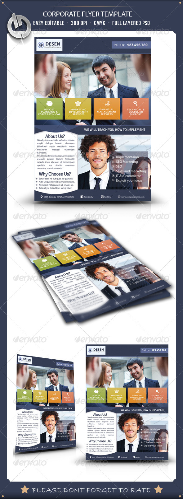 Corporate Flyer Template 02 Corporate Flyer Template 02