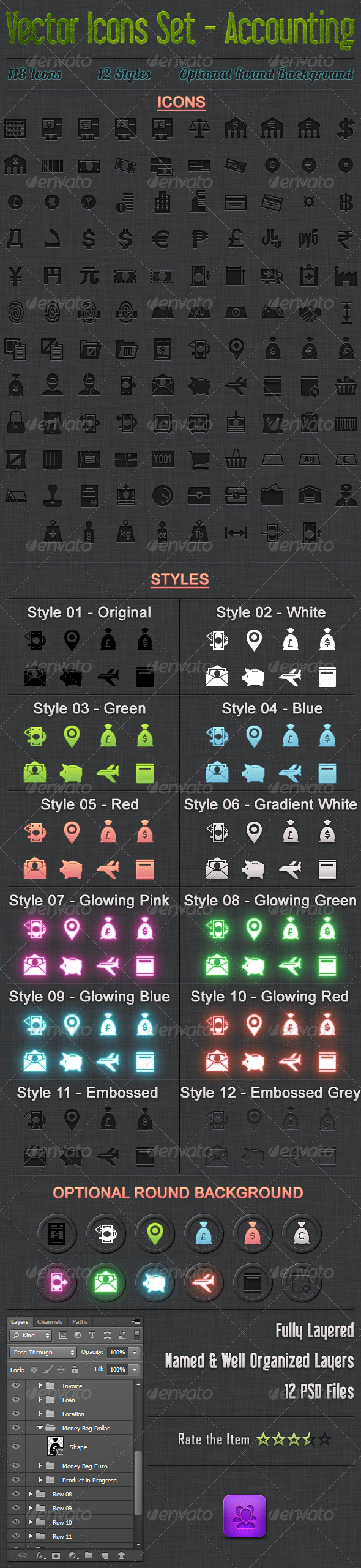 118 Vector Icons Accounting 118 Vector Icons Accounting