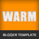 WarmMag - Premium Responsive Blogger Template 