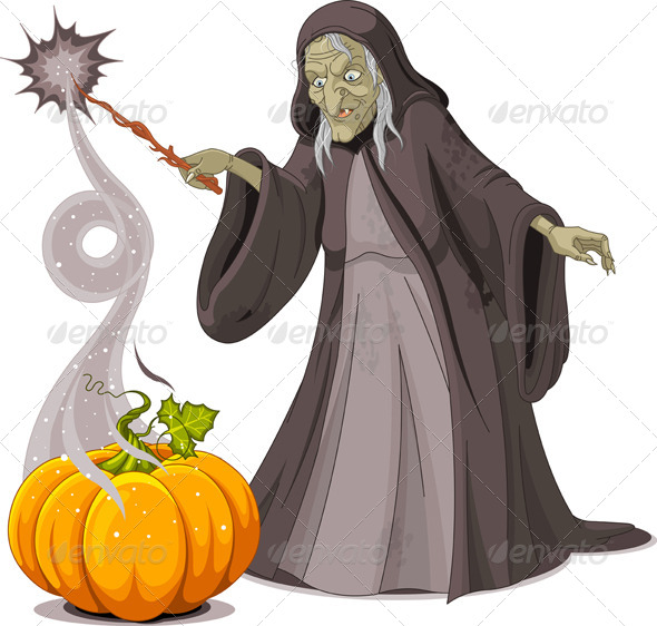 Witch Casts a Spell Witch Casts a Spell