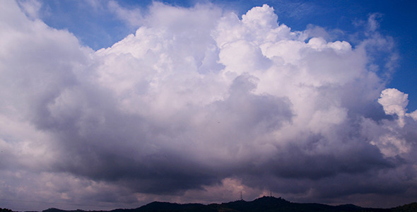 Tropical Clouds 07 4K Tropical Clouds 07 4K