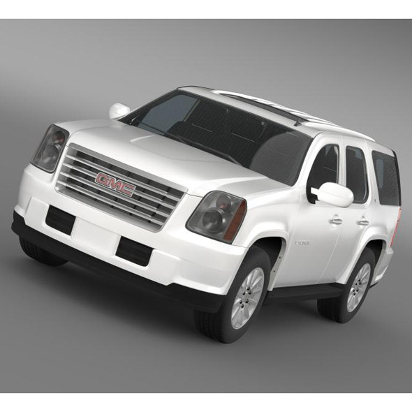 GMC Yukon Hybrid 2008 - 3DOcean Item for Sale