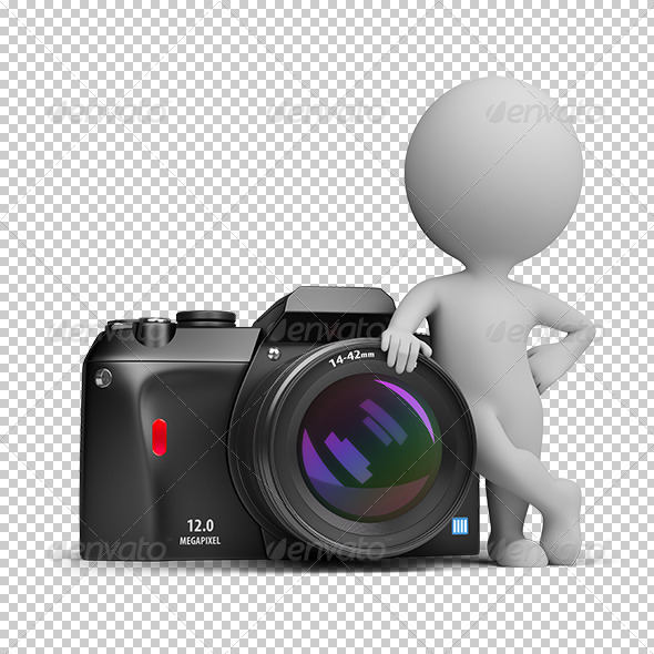 3D small people digital camera 3D small people digital camera