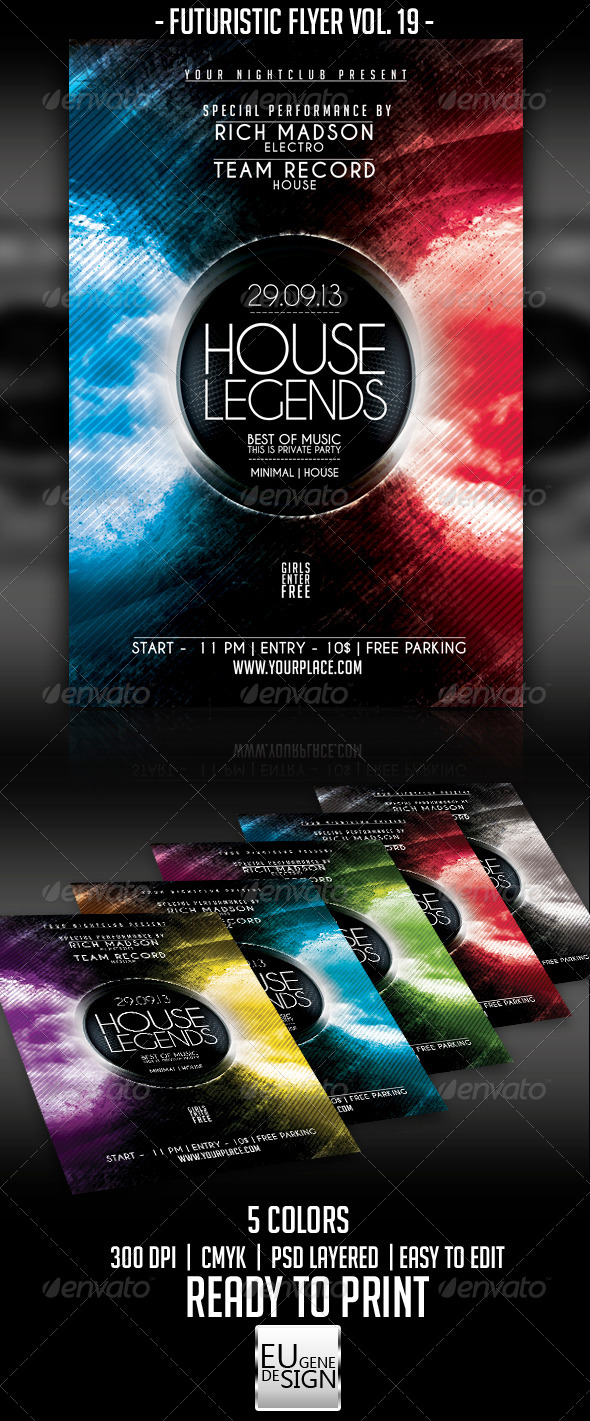 Futuristic Flyer Vol 19 Futuristic Flyer Vol 19