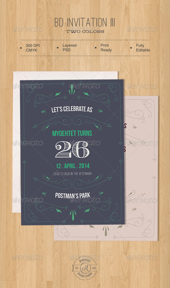 BD Invitation III BD Invitation III
