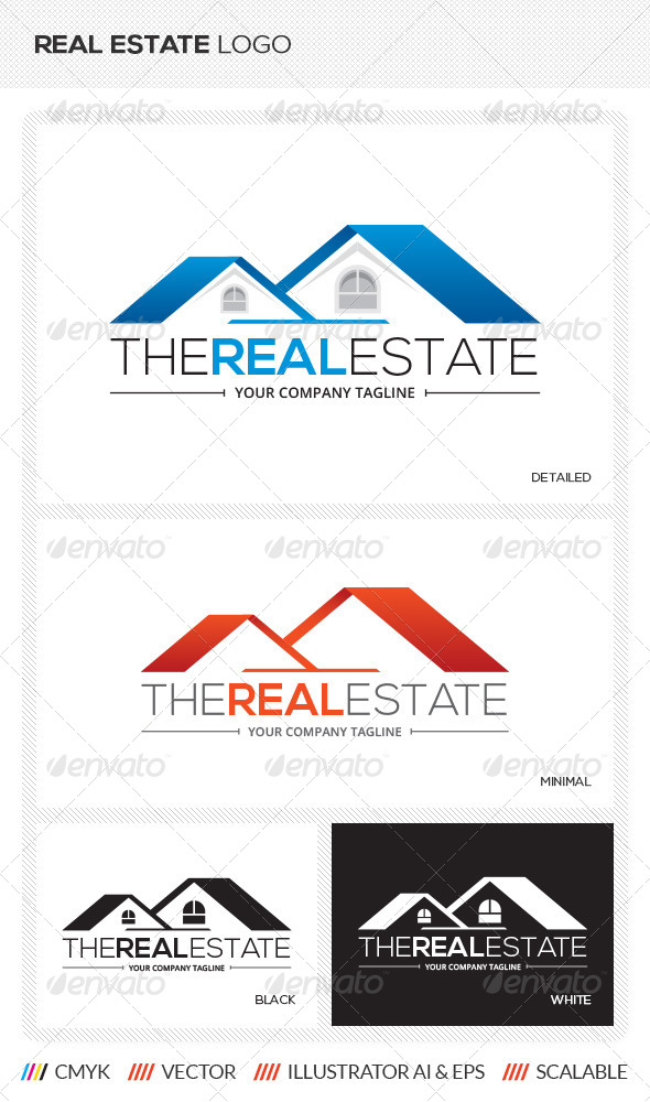 Real Estate Logo Template