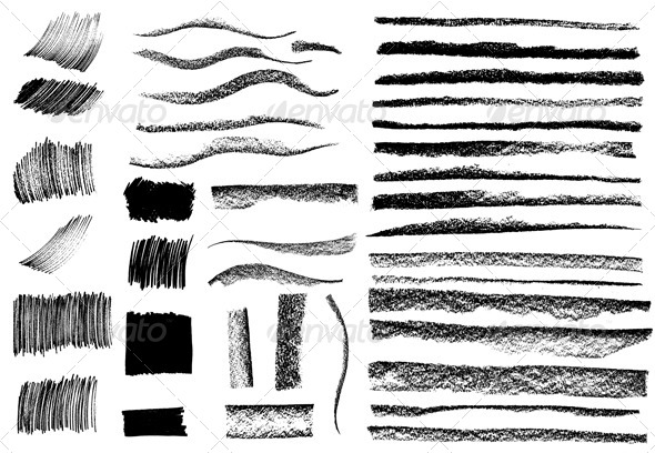 Grungy Design Elements Grungy Design Elements