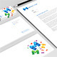 M Media Stationery + Logo M Media Stationery + Logo - GraphicRiver Item for Sale