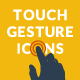 Touch Gesture Icons Touch Gesture Icons - GraphicRiver Item for Sale