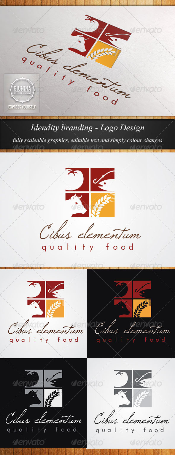 Food Catering Logo Template