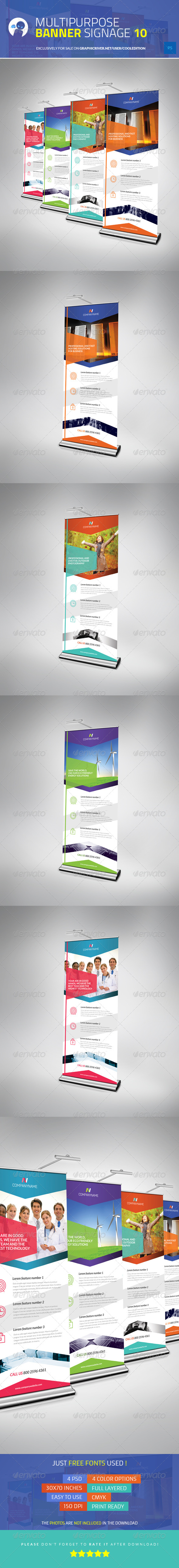 Multipurpose Banner Signage 10 - Signage Print Templates