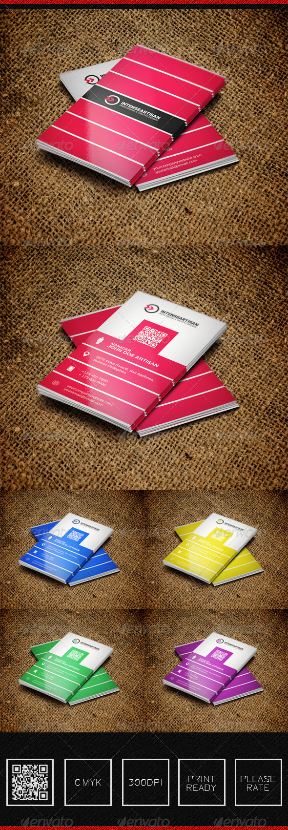 Intense Artisan Creative Business Card Vol-36 - Creative Business Cards
