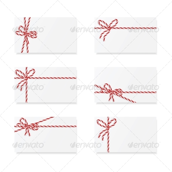 Card Notes with Gift Bows