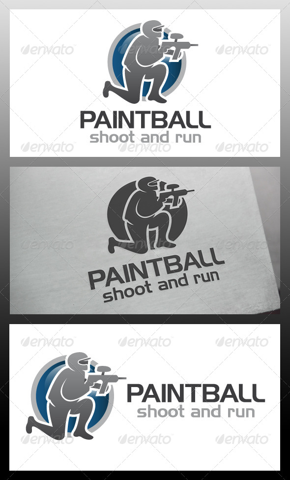 Paintball Logo Template Paintball Logo Template