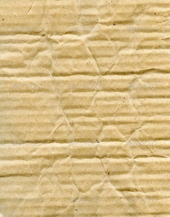 Crumpled Cardboard Crumpled Cardboard