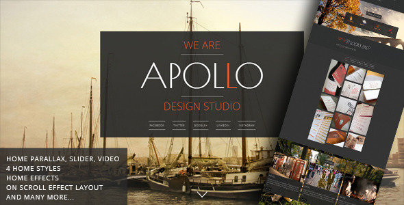 Apollo - Responsive Animated Template