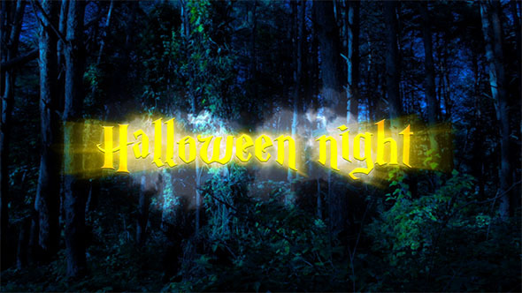 Halloween night Halloween night