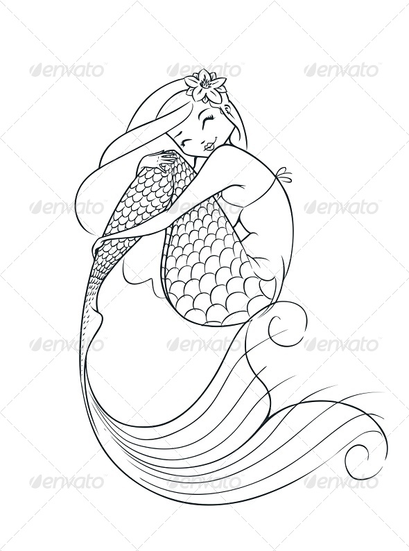 Mermaid Fairy-tale Character