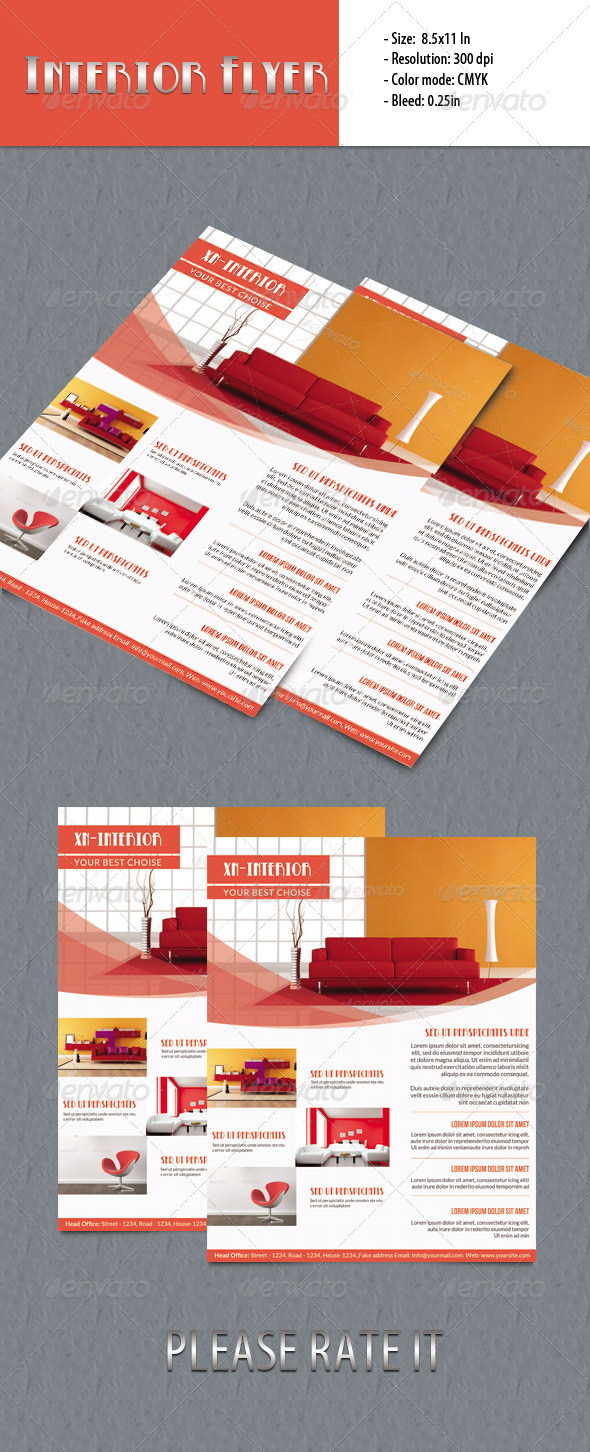 Minimal Flyer-Interior Design Minimal Flyer-Interior Design