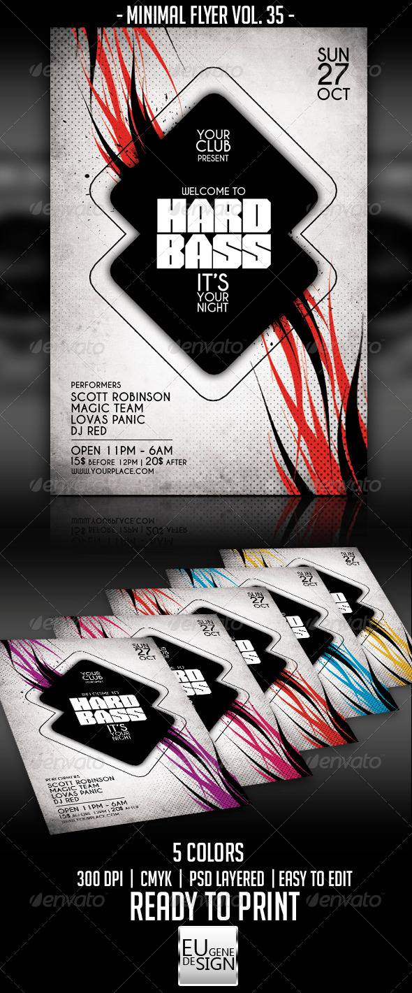 Minimal Flyer Vol 35 Minimal Flyer Vol 35