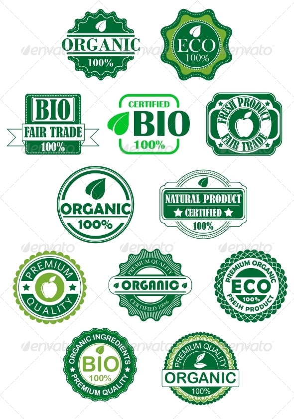 Natural and Bio Labels Natural and Bio Labels