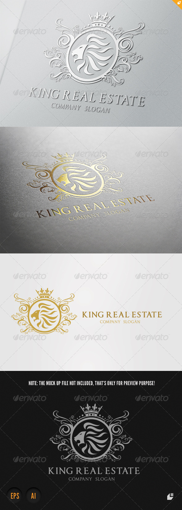 King Real Estate Logo V1