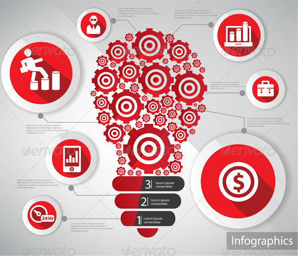 GraphicRiver Gear Lightbulb Graphics Design 5697130 GraphicRiver Gear Lightbulb Graphics Design 5697130