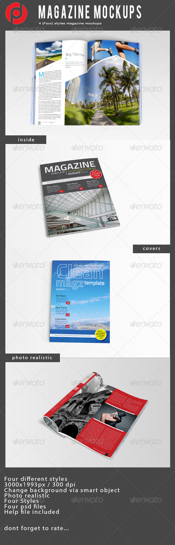 Magazine Mock-Ups Magazine Mock-Ups