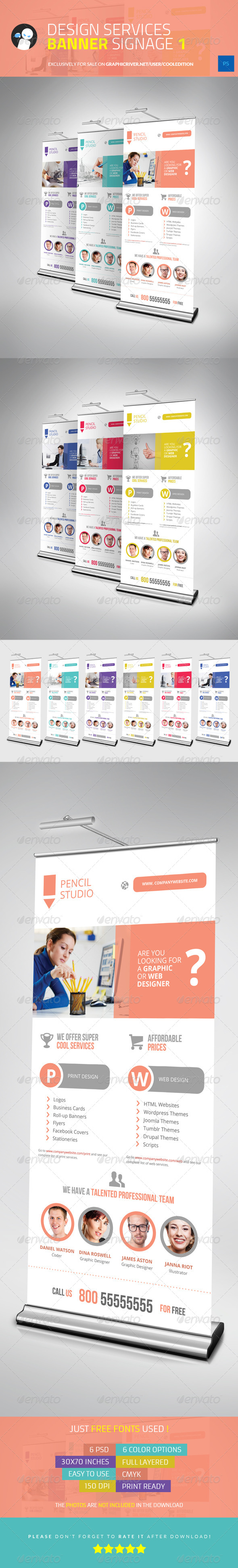 Design Services Banner Signage 1 - Signage Print Templates