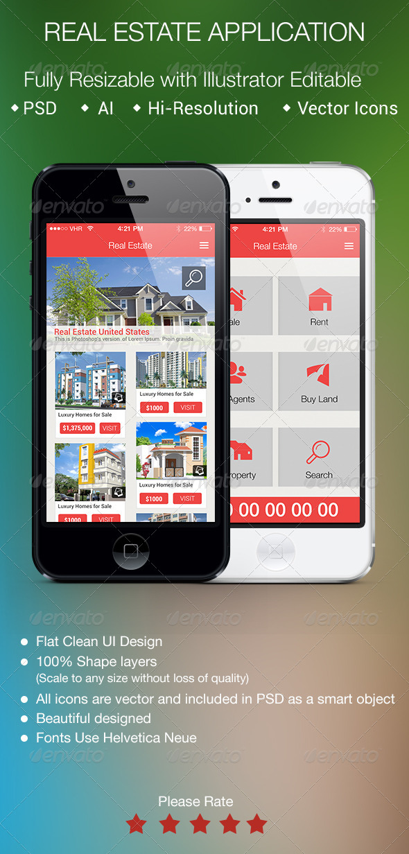 Real Estate Application for Smartphones Real Estate Application for Smartphones
