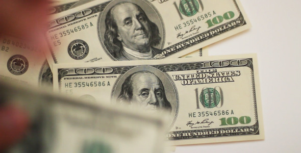 Dollars In The Hands Dollars In The Hands