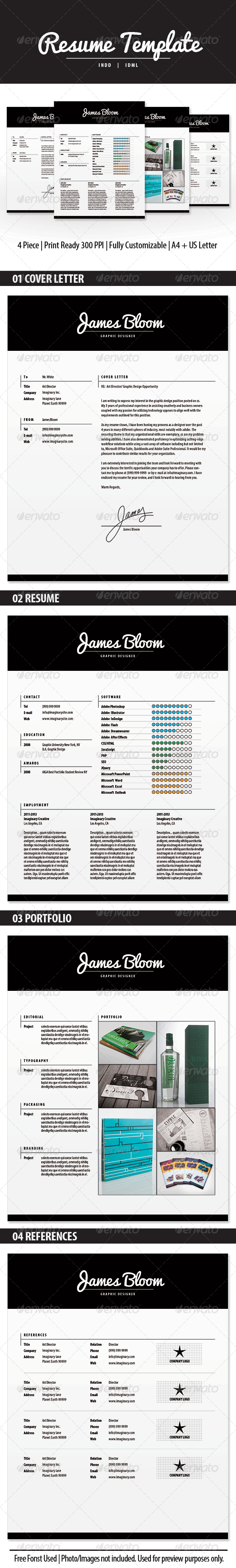 Resume Template INDD