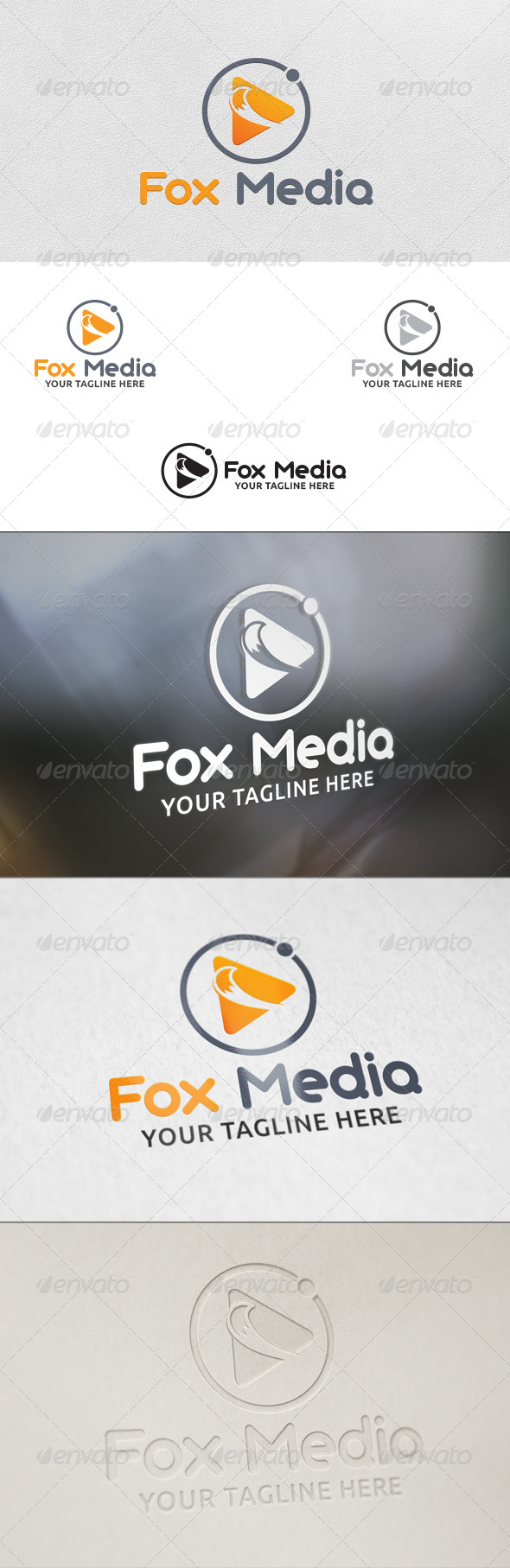 Fox Media - Logo Template