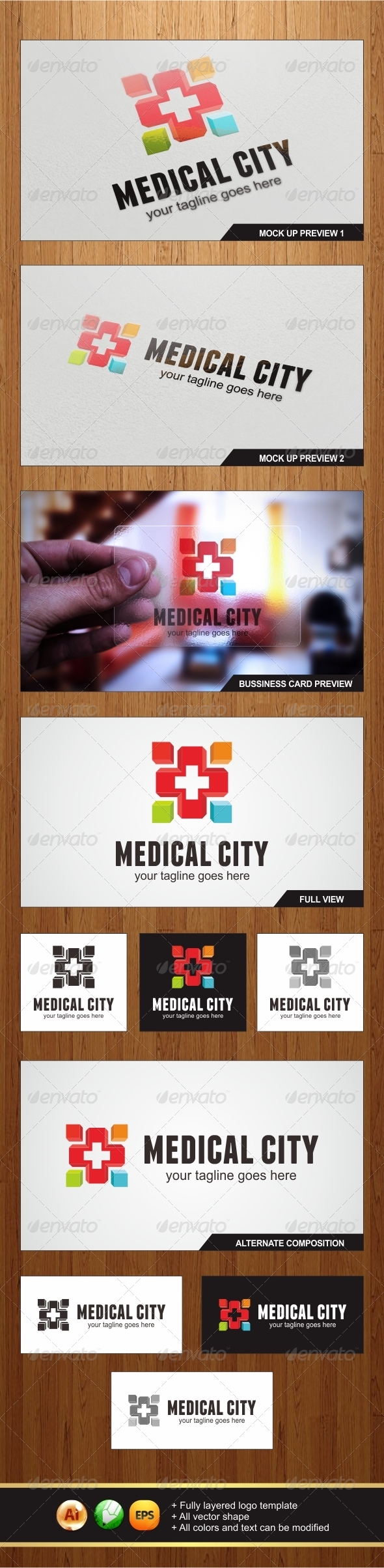 Medical City Logo - Symbols Logo Templates