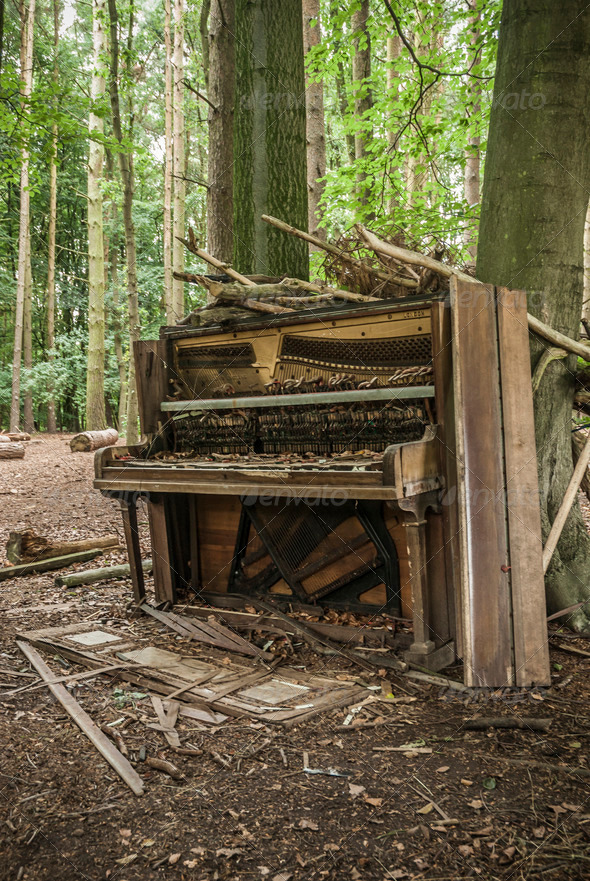 Abandoned Piano-2