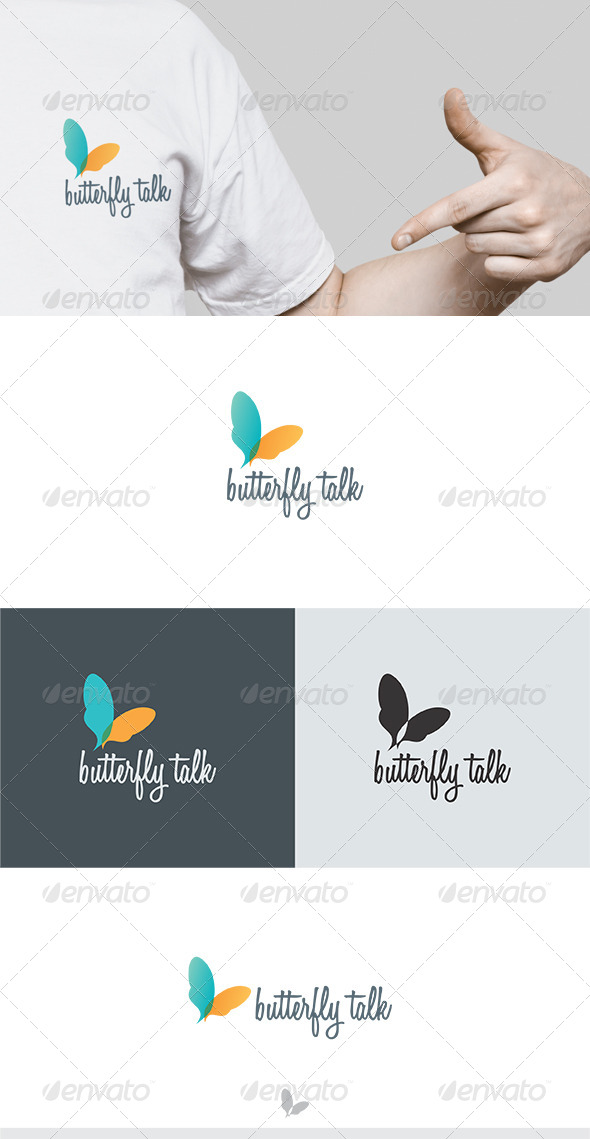 Butterfly Talk Logo Butterfly Talk Logo