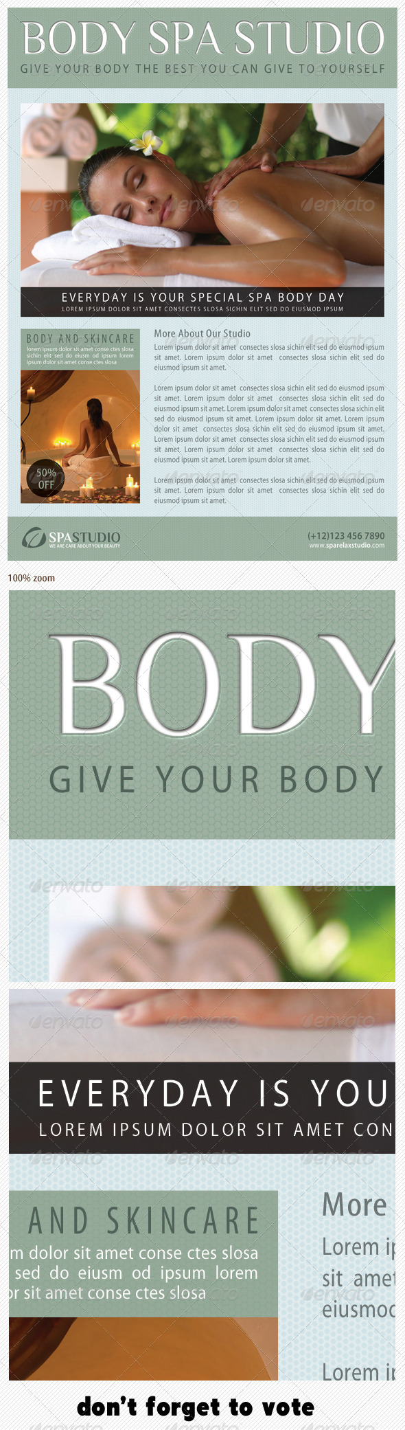 Spa Studio Flyer 10 Spa Studio Flyer 10
