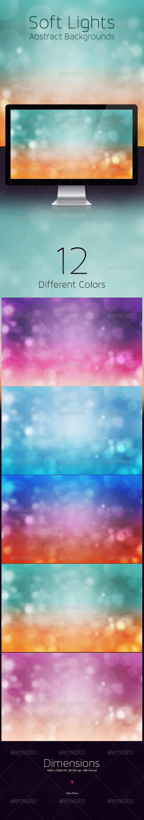 Soft Lights Abstract Backgrounds Soft Lights Abstract Backgrounds
