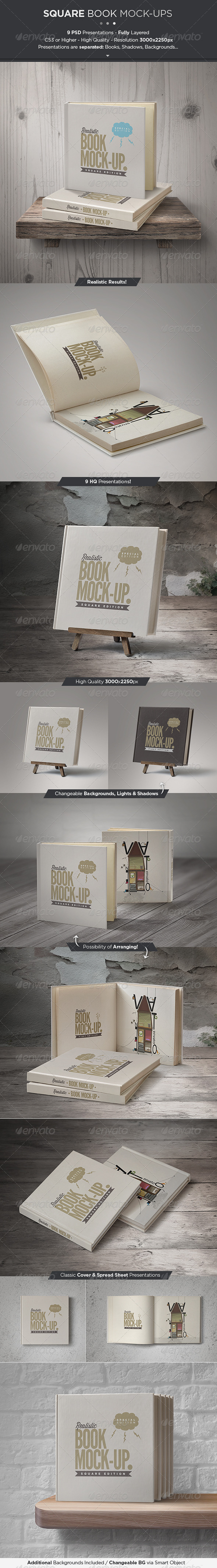 Download Square Book Mock Up Set Torrent Fixride Com