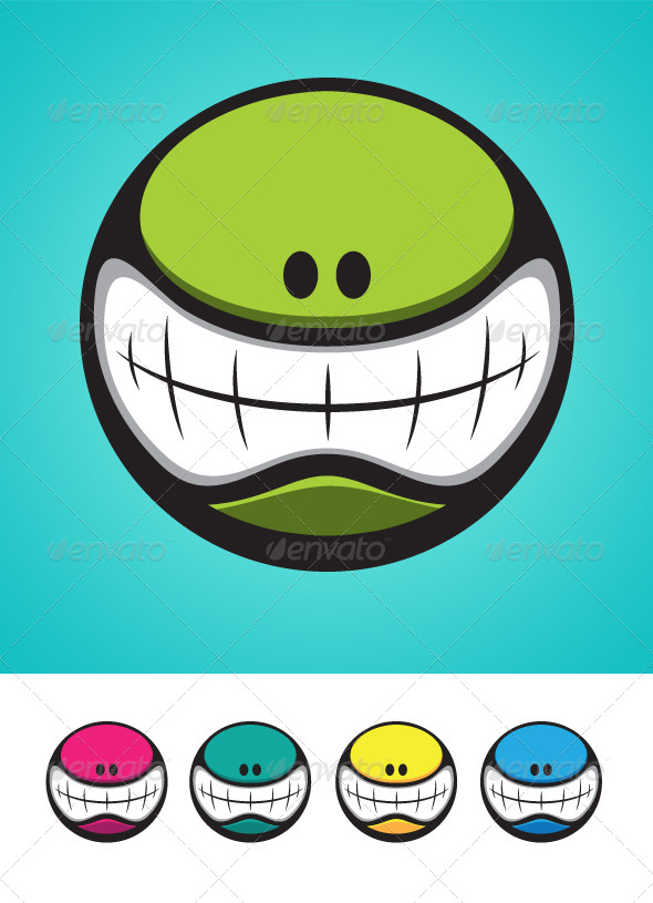Happy Face 5 Colours Happy Face 5 Colours