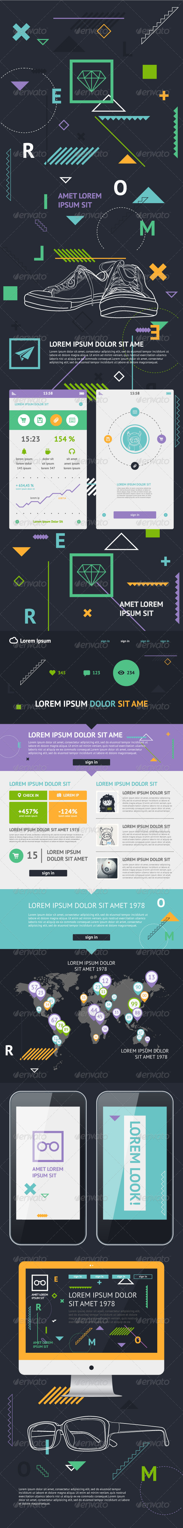GraphicRiver Flat Elements of Infographics 5771422 GraphicRiver Flat Elements of Infographics 5771422