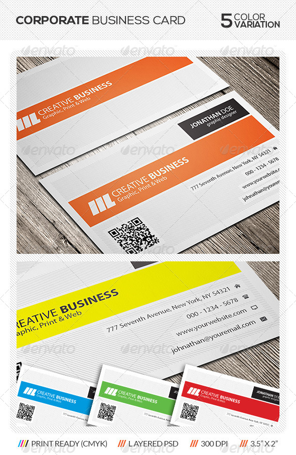 Corporate Business Card Corporate Business Card