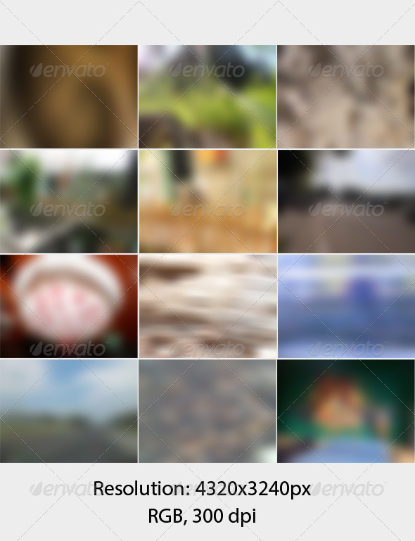 12 Blurred Backgrounds Vol3 12 Blurred Backgrounds Vol3