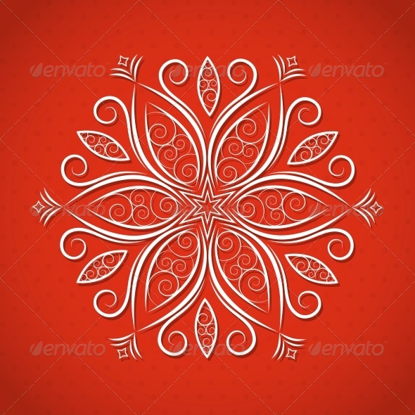 Christmas Background with Snowflake Christmas Background with Snowflake