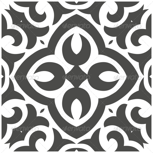 Abstract Seamless Pattern in Mehndi Style Abstract Seamless Pattern in Mehndi Style